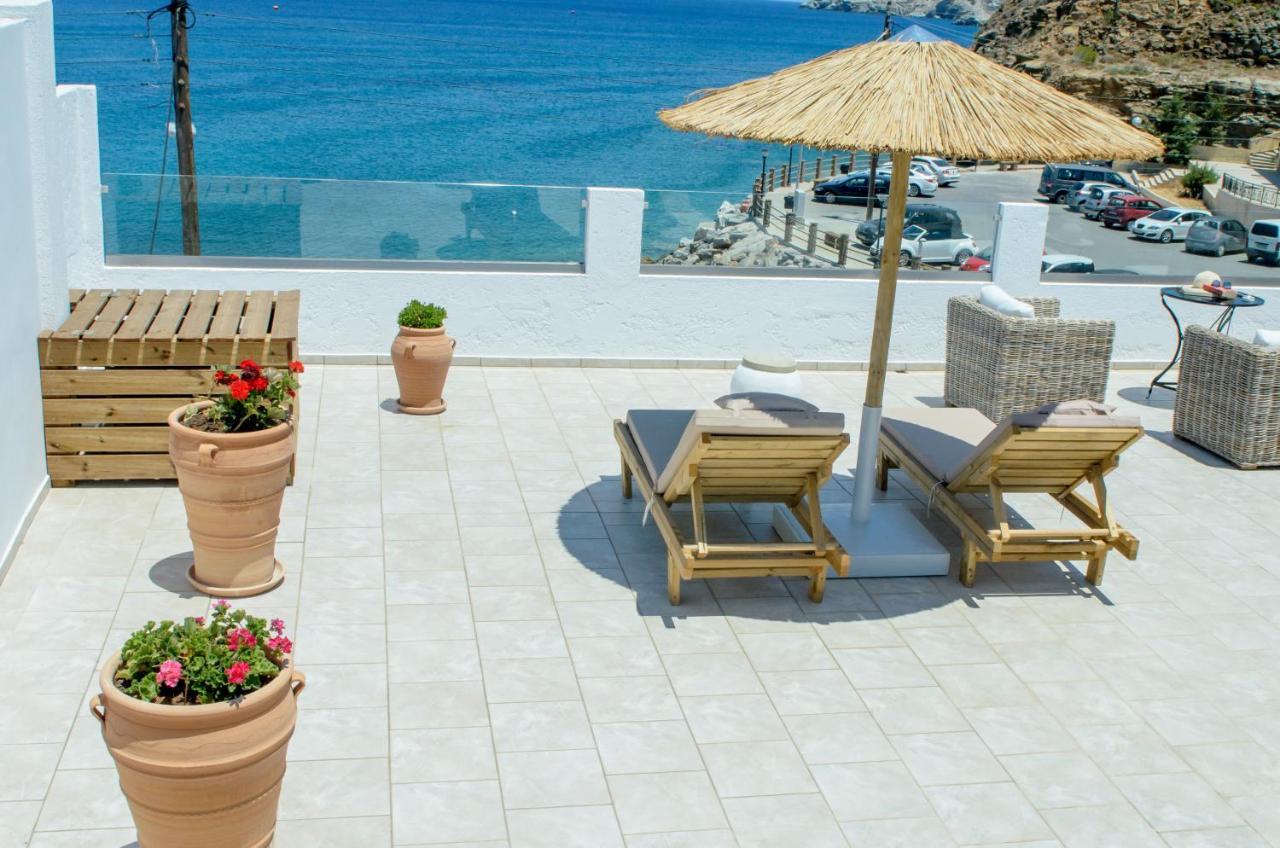 Laia Seafront Luxury Apartments Ajía Pelajía Kültér fotó